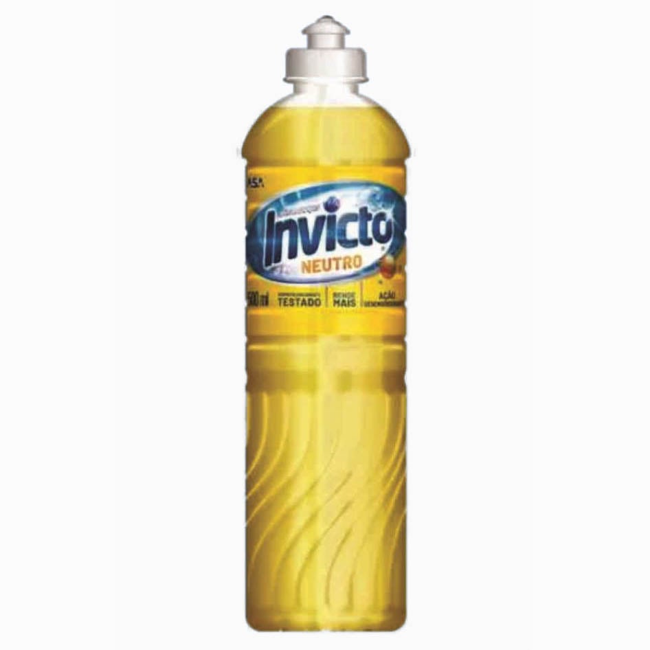 DETERG LIQ INVICTO NEUTRO - 500ML