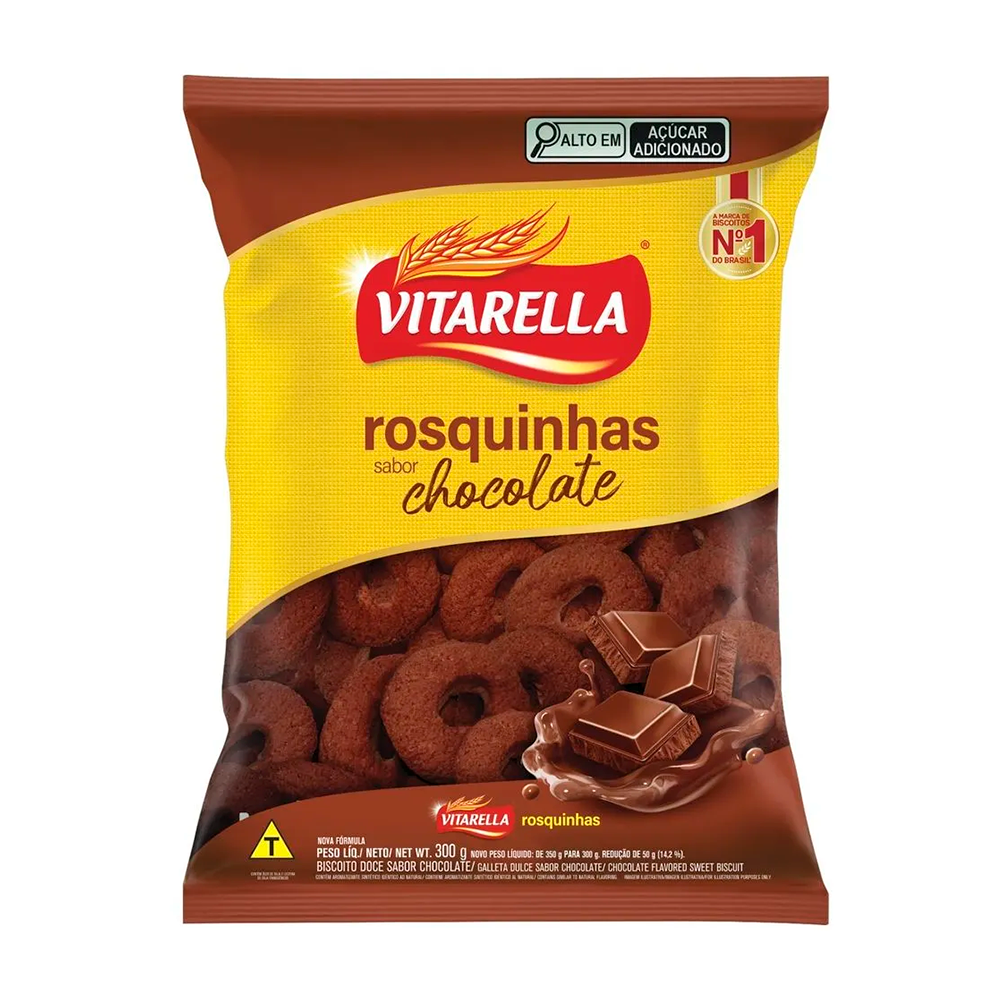 BISC ROSQ VITARELLA CHOC 300G