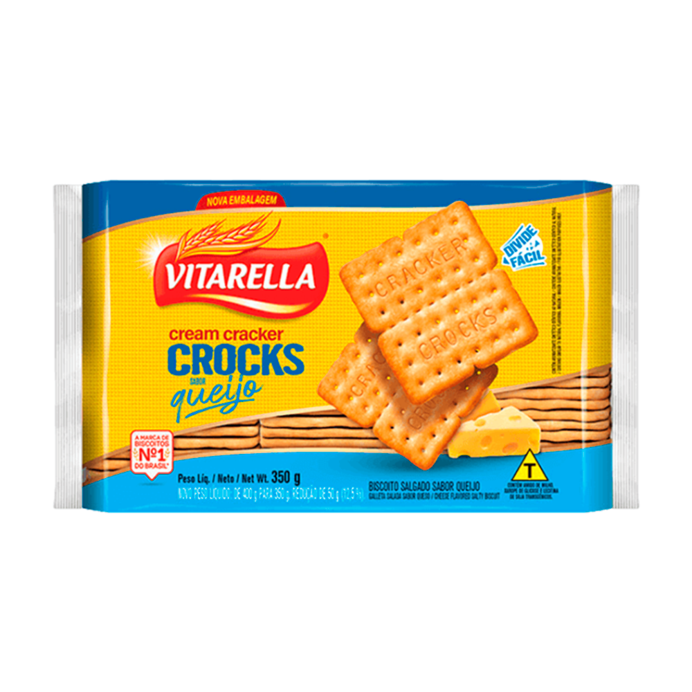 BISC C CRACKER VITARELLA CROC QJ  350G