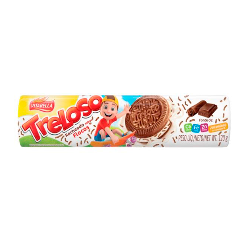BISC TRELOSO FLOCOS 120G
