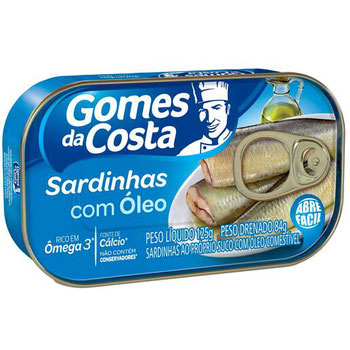 Sardinha gomes da costa 125g