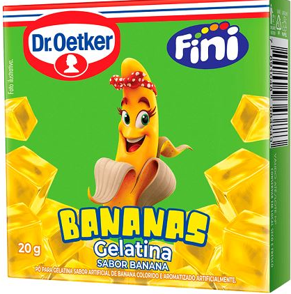 GELAT OETKER BANANAS 20g 