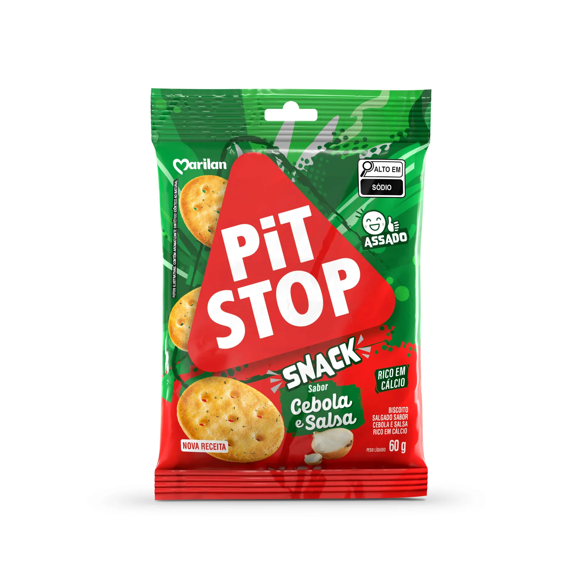 PIT STOP MARILAN CEBOLA E SALSA 60g