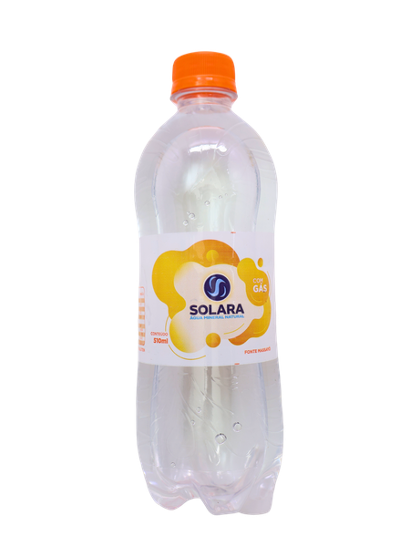 ÁGUA C/ GÁS SOLARA 500 ML
