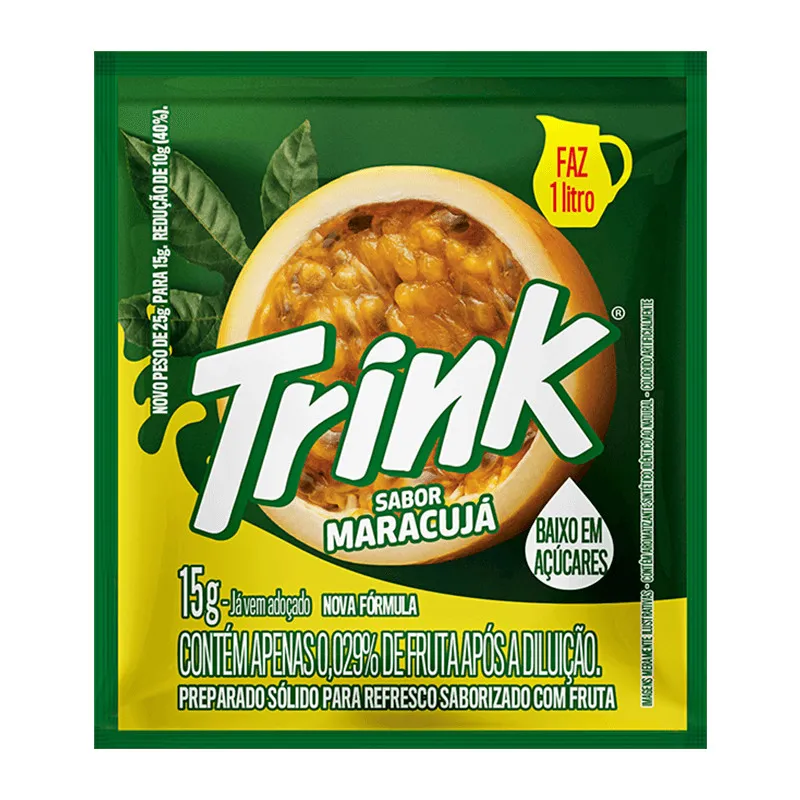 REFRESCO TRINK MARACUJA 15g