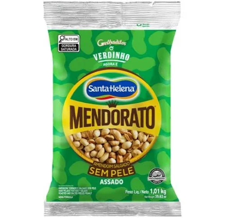 AMENDOIN MENDORA SEM PELE 24G