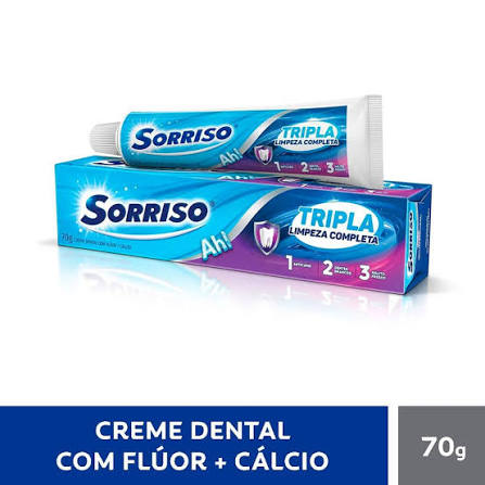 CREM DENT SORRISO LIMPEZA COMPLETA 70g