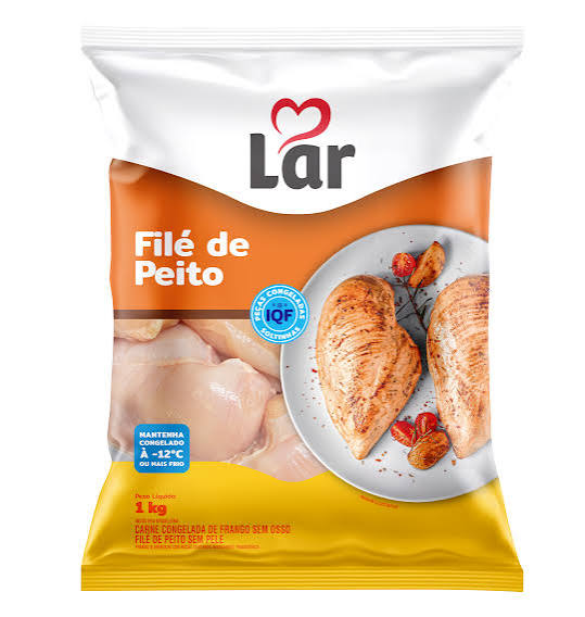 FILE DE PEITO.IQF LAR 1KG