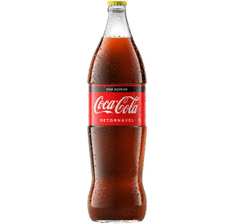 COCA COLA SEM ACUCAR LS 1L -RETORNAVEL