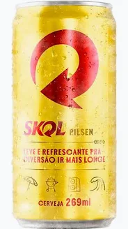 CERVEJA SKOL PISEN 269ML