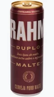 CERVEJA BRAHMA DUPLO MALTE 350ML