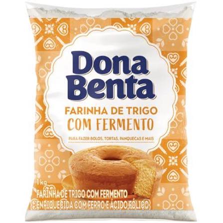 FARINHA TRIGO DONA BENTA COM FERMENT 1KG
